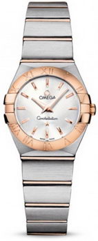 Omega Constellation Brushed Quarz Mini Watch 158627AQ