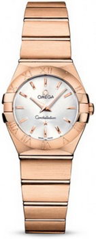 Omega Constellation Brushed Quarz Mini Watch 158627T