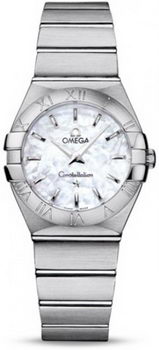 Omega Constellation Brushed Quarz Small Watch 158628AV
