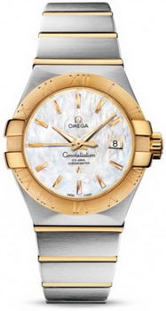Omega Constellation Brushed Chronometer Watch 158625G