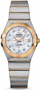 Omega Constellation Brushed Chronometer Watch 158625M