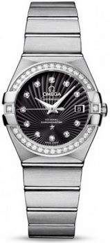 Omega Constellation Brushed Chronometer Watch 158625P