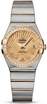 Omega Constellation Brushed Chronometer Watch 158626AC