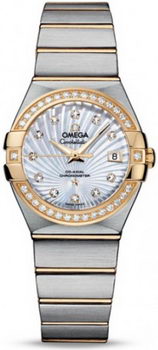 Omega Constellation Brushed Chronometer Watch 158626AF