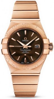 Omega Constellation Brushed Chronometer Watch 158626O