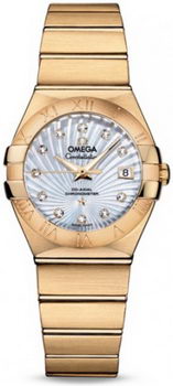 Omega Constellation Brushed Chronometer Watch 158626U