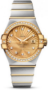 Omega Constellation Brushed Chronometer Watch 158626X