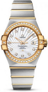 Omega Constellation Brushed Chronometer Watch 158626Z