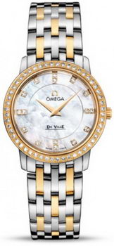 Omega De Ville Prestige Quarz Watch 158620AA