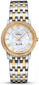 Omega De Ville Prestige Quarz Watch 158620AC