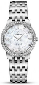 Omega De Ville Prestige Quarz Watch 158620AD