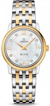 Omega De Ville Prestige Quarz Watch 158620O