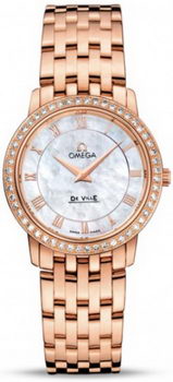 Omega De Ville Prestige Quarz Watch 158620X