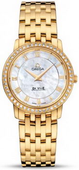 Omega De Ville Prestige Quarz Watch 158620Y