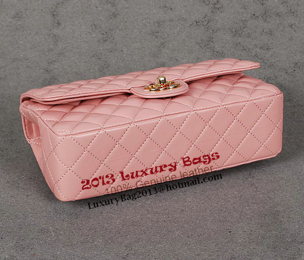Chanel 2.55 Series Classic Flap Bag Pink Sheepskin 1112 Multicolour