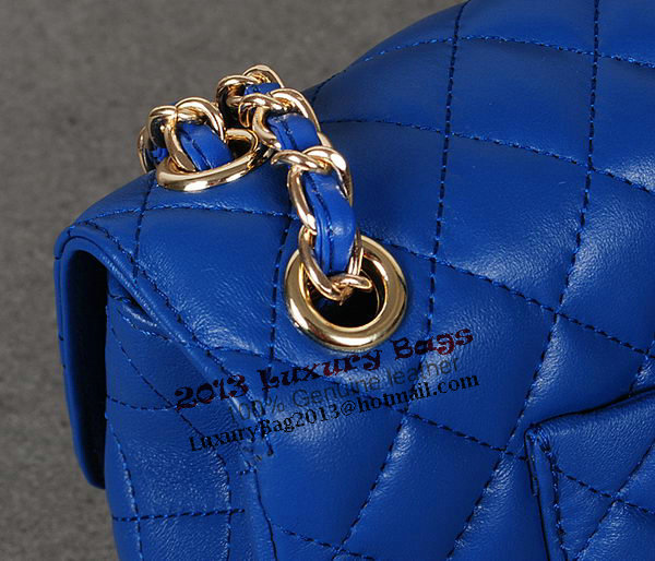 Chanel 2.55 Series Classic Flap Bag RoyalBlue Sheepskin 1112 Multicolour