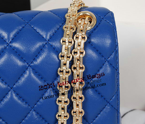 Chanel 2.55 Series Flap Bag A226 RoyalBlue Sheep Leather Gold