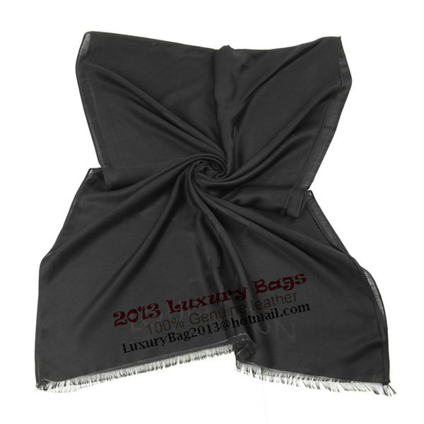 Louis Vuitton Scarves Silk WJLV094 Black