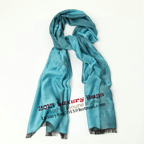 Louis Vuitton Scarves Silk WJLV094 Light Blue