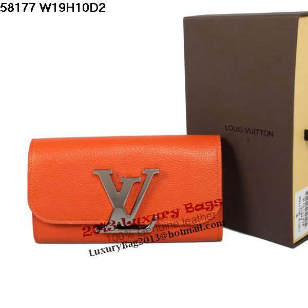 Louis Vuitton M58176 Orange Vivienne LV Long Wallet