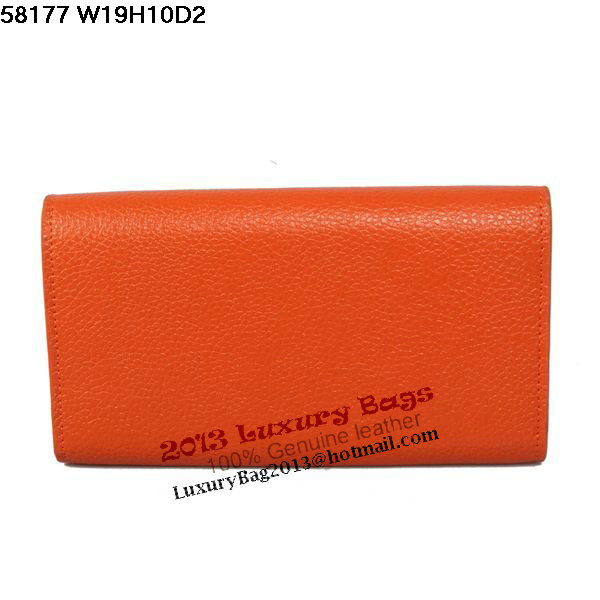 Louis Vuitton M58176 Orange Vivienne LV Long Wallet