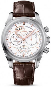Omega De Ville Co-Axial Chronoscope Watch 158608D