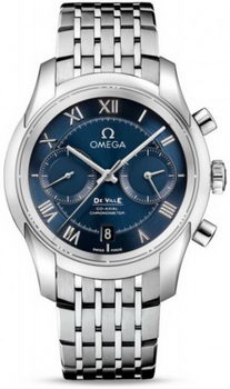 Omega De Ville Co-Axial Chronoscope Watch 158608X