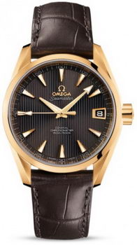 Omega Seamaster Aqua Terra Midsize Chronometer Watch 158594A
