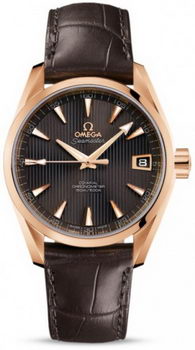 Omega Seamaster Aqua Terra Midsize Chronometer Watch 158594B