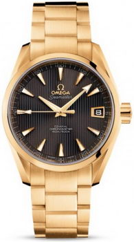Omega Seamaster Aqua Terra Midsize Chronometer Watch 158594C
