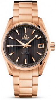 Omega Seamaster Aqua Terra Midsize Chronometer Watch 158594D