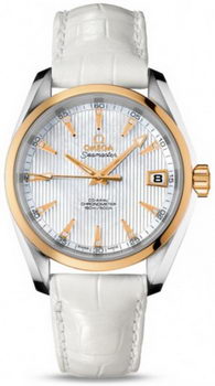 Omega Seamaster Aqua Terra Midsize Chronometer Watch 158594E