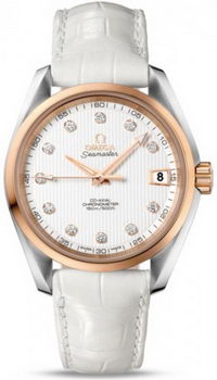 Omega Seamaster Aqua Terra Midsize Chronometer Watch 158594G