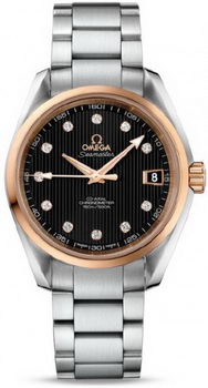 Omega Seamaster Aqua Terra Midsize Chronometer Watch 158594K