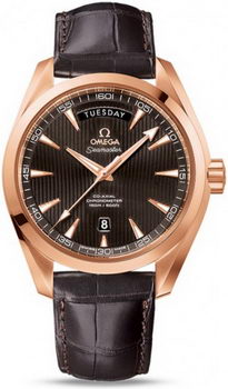 Omega Aqua Terra 150 M Day-Date Watch 158583A