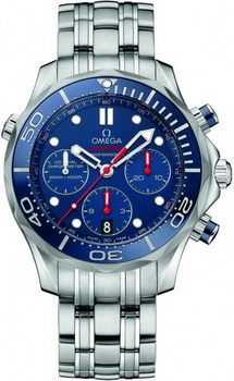 Omega Seamaster 300 M Chrono Diver Watch 158585A