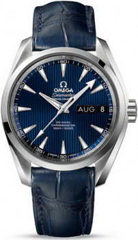 Omega Seamaster Aqua Terra Annual Calendar Watch 158589F
