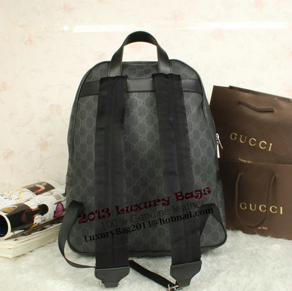 Gucci Supreme Canvas Backpack 322069 Black