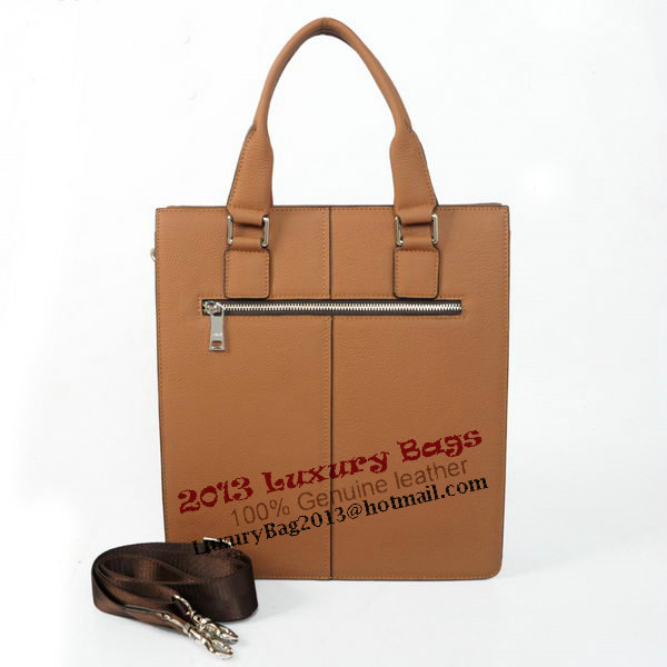 Hermes Mens Kelly Tote Bag Calf Leather H07462 Wheat