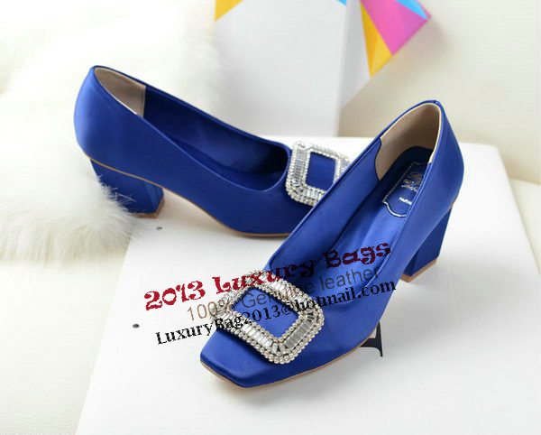 Roger Vivier Ballerina Shoe RV2125 Blue