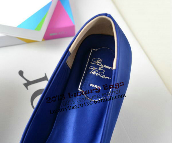 Roger Vivier Ballerina Shoe RV2125 Blue