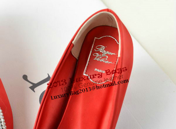 Roger Vivier Ballerina Shoe RV2125 Red