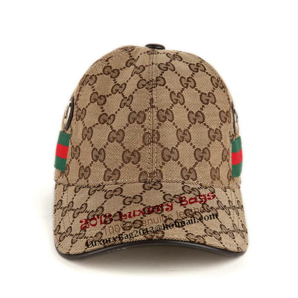 Gucci Hat GG11 Apricot&Brown
