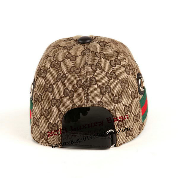 Gucci Hat GG11 Apricot&Brown