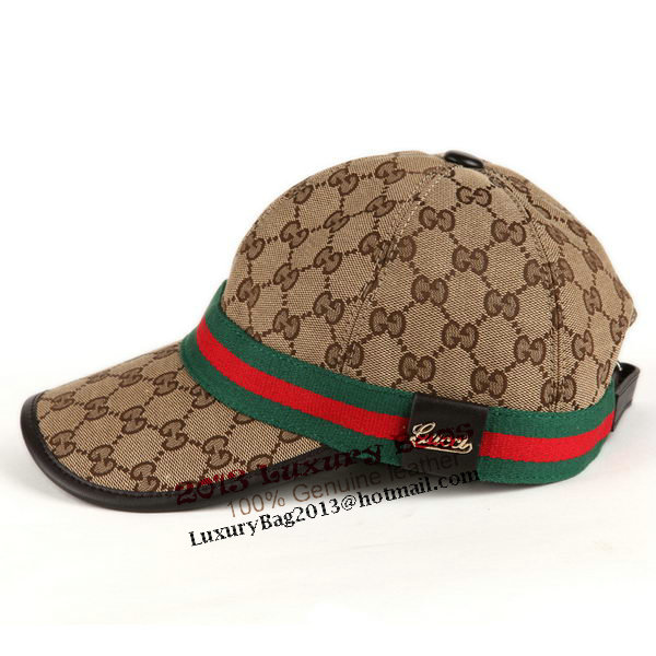 Gucci Hat GG14 Apricot&Brown