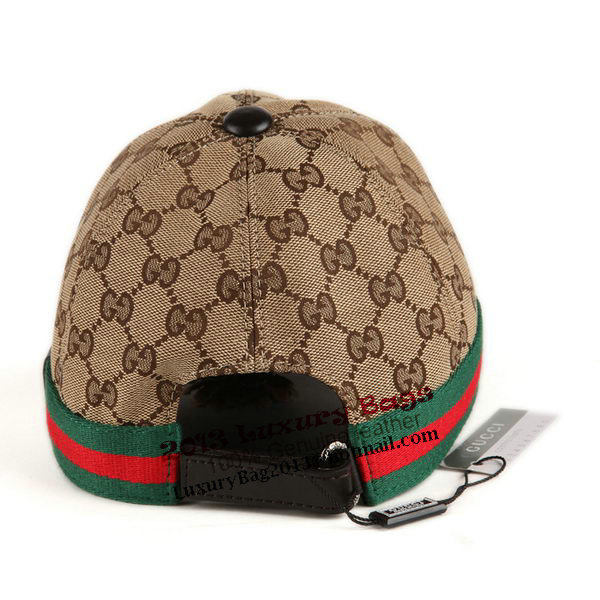 Gucci Hat GG14 Apricot&Brown