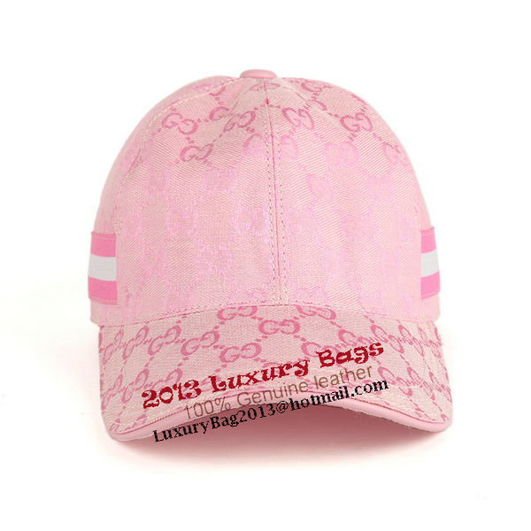 Gucci Hat GG17 Light Pink&White