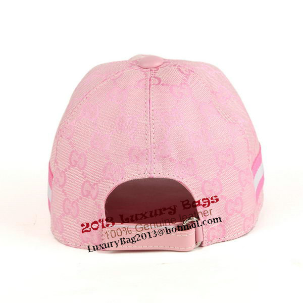 Gucci Hat GG17 Light Pink&White