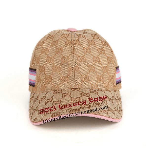 Gucci Hat GG34 Apricot