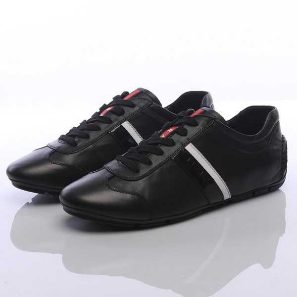 Prada Calf Leather Men Shoe PD311 Black